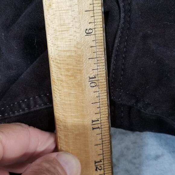 Enzo Denim jeans men's 34x32 regular fit straight Brown velour pants retro - Picture 7 of 15